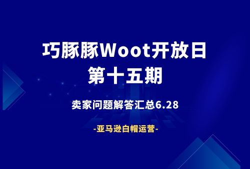 巧豚豚WOOT开放日第15期:卖家提问FAQ汇总
