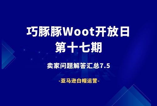 巧豚豚WOOT开放日第17期:卖家提问FAQ汇总